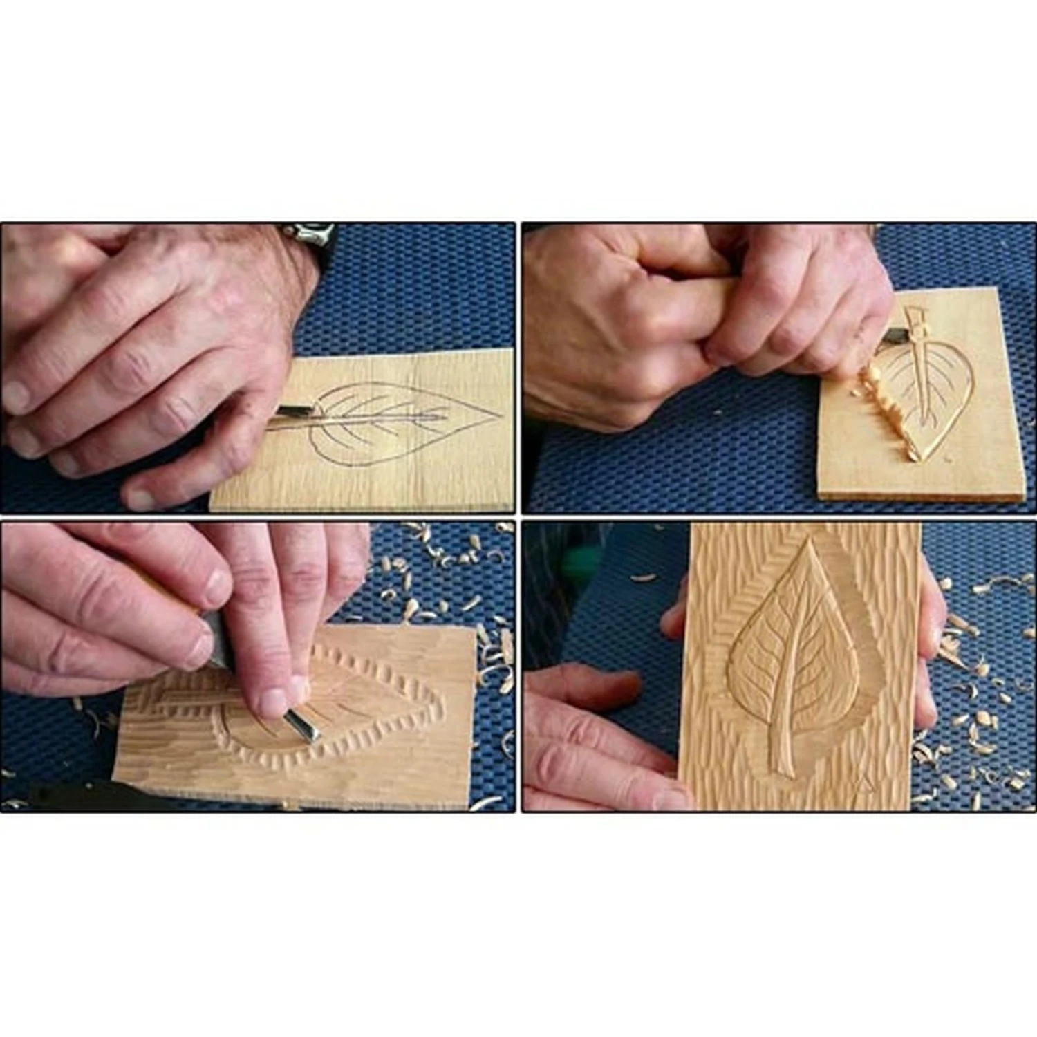 Beginner 2-Blade Craft Carvers Set 2 Beginner 2-Blade Craft Carvers Set - Image 2