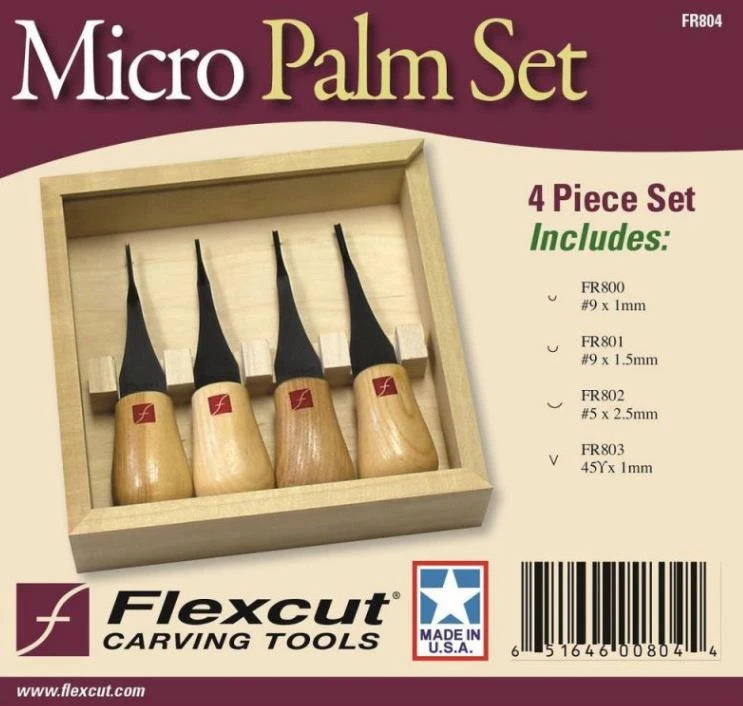FR804 Micro-Palm Set - 5", Set Of 4 3 FR804 Micro-Palm Set - 5", Set Of 4 - Image 3