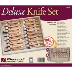 KN250 Deluxe Knife Set - Set Of 18 -Wood Supply Store 1793dd98 280b 4d12 a777 4510bd71a3c0 773656cc fcba 4577 83df 8758b23513d6