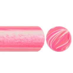 Shocking Pink Polyester Turning Blank