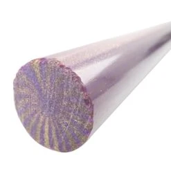 Purple / Gold Polyester Turning Blank