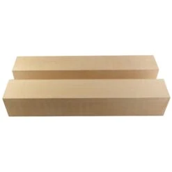 Basswood Carving Blocks - 300x50x50mm, Set Of 2