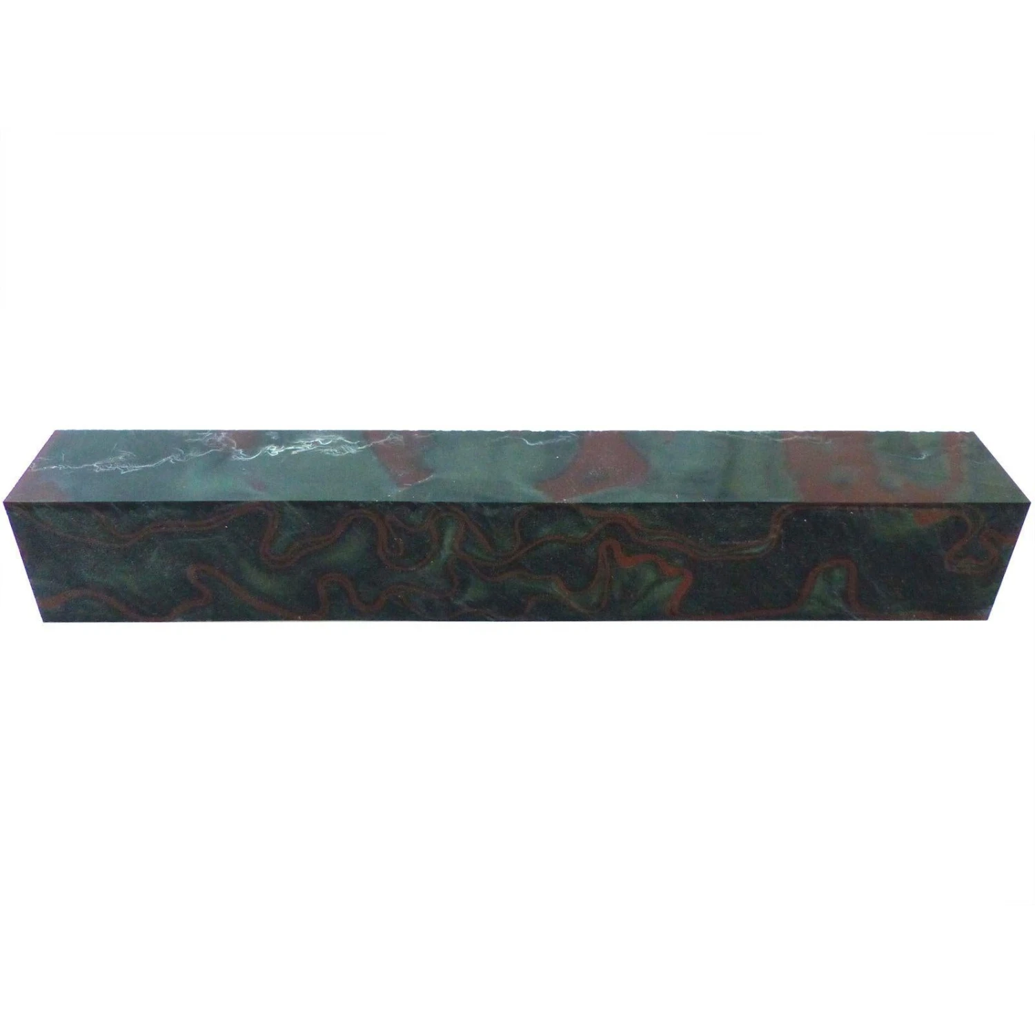 Jungle Camo Acrylic Pen Turning Blank - 150x20x20mm, 6x3/4x3/4 In 1 Jungle Camo Acrylic Pen Turning Blank - 150x20x20mm, 6x3/4x3/4 In