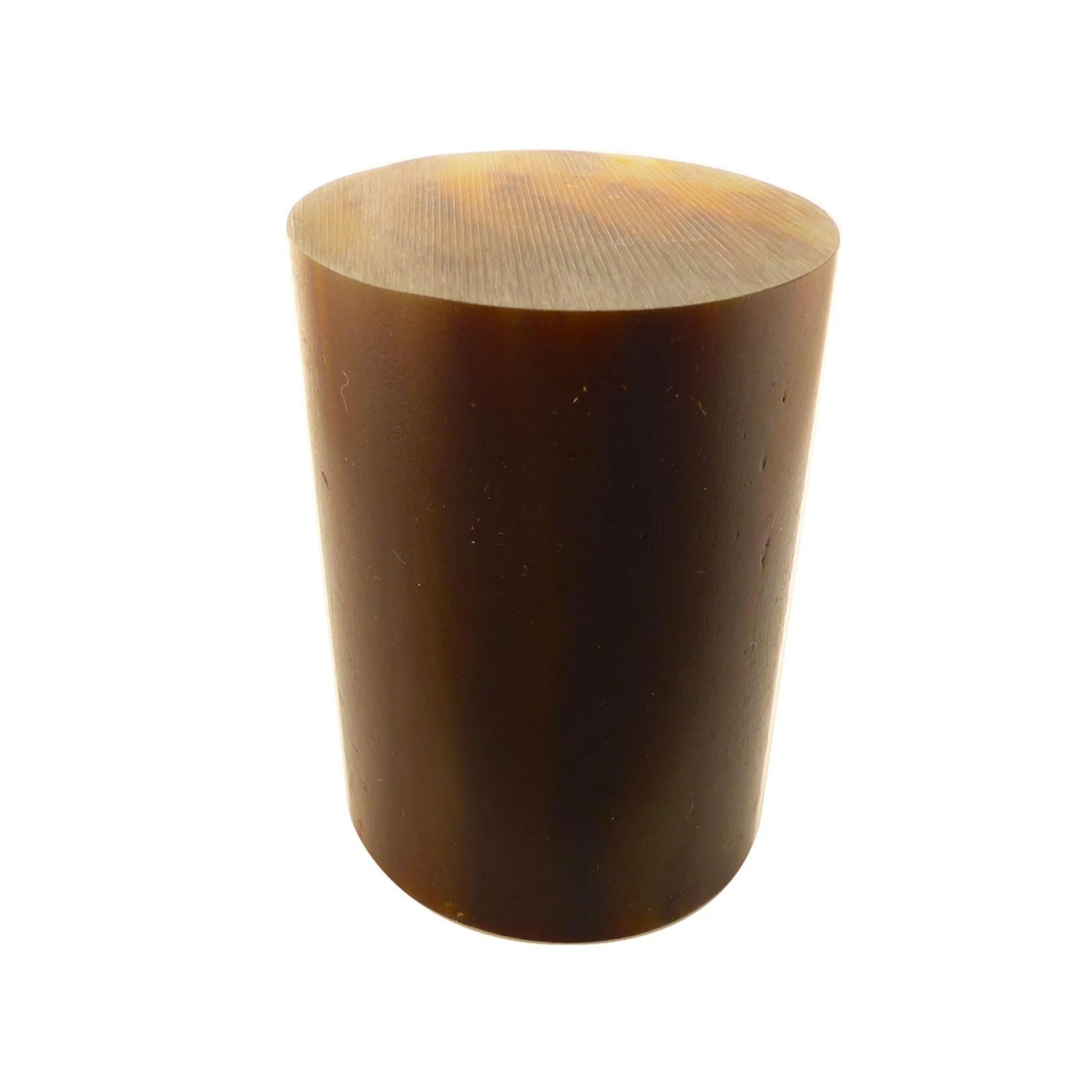 Tortoiseshell Polyester Turning Blank - 63.5x45x45mm, 2.5"x1.75" 1 Tortoiseshell Polyester Turning Blank - 63.5x45x45mm, 2.5"x1.75"