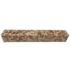 Multicam Brown Quartz Acrylic Pen Turning Blank - 150x20x20mm, 6x3/4x3/4 In