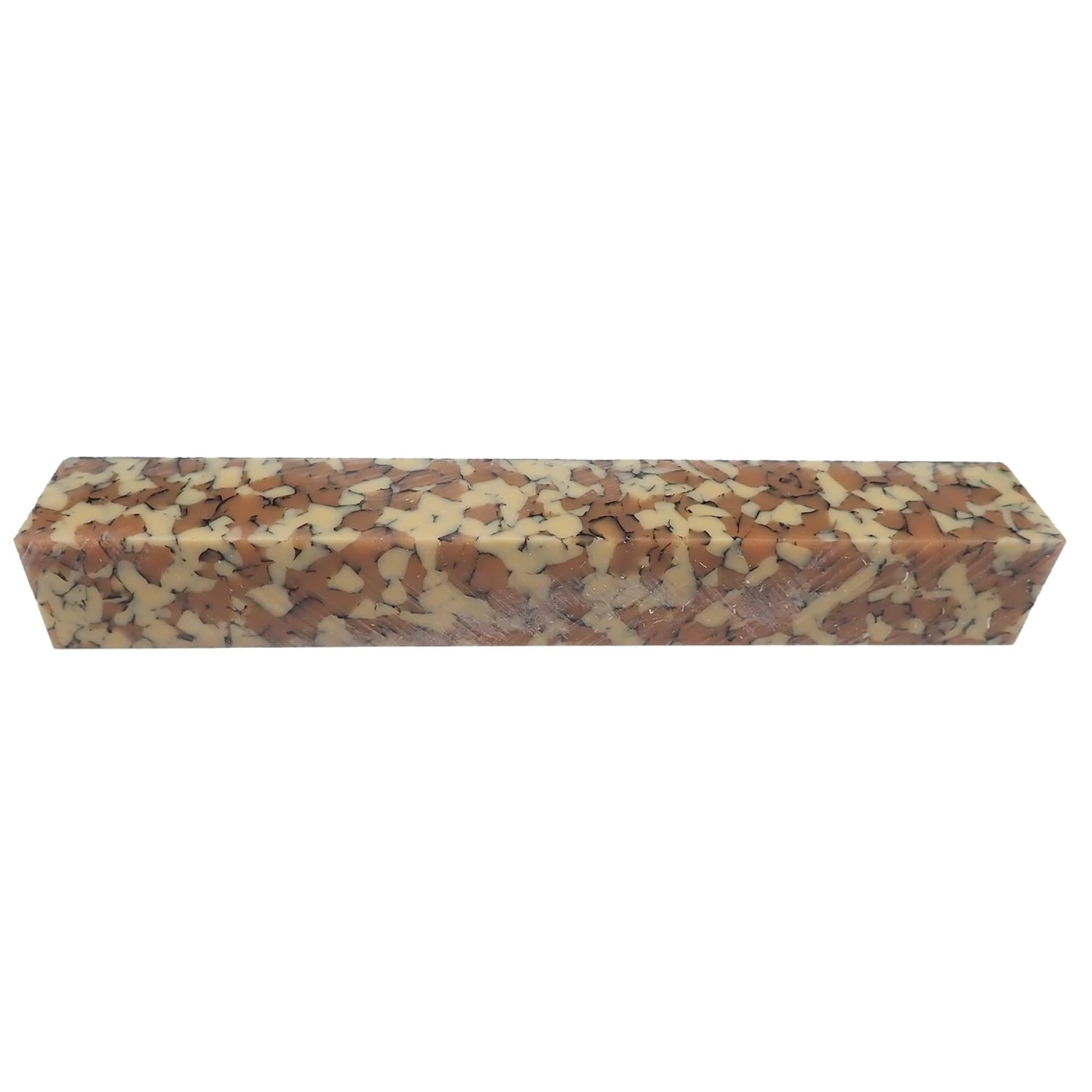 Multicam Brown Quartz Acrylic Pen Turning Blank - 150x20x20mm, 6x3/4x3/4 In 1 Multicam Brown Quartz Acrylic Pen Turning Blank - 150x20x20mm, 6x3/4x3/4 In