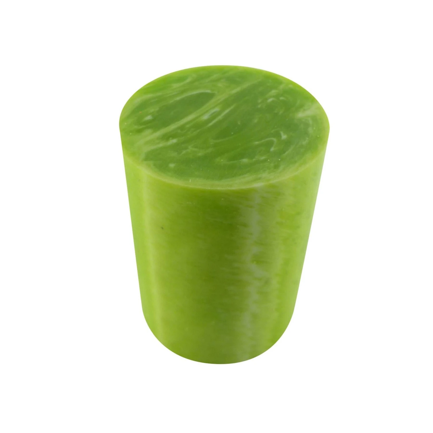 Lime Natural Polyester Turning Blank - 63.5x45x45mm, 2.5" X 1.75" 3 Lime Natural Polyester Turning Blank - 63.5x45x45mm, 2.5" X 1.75" - Image 3