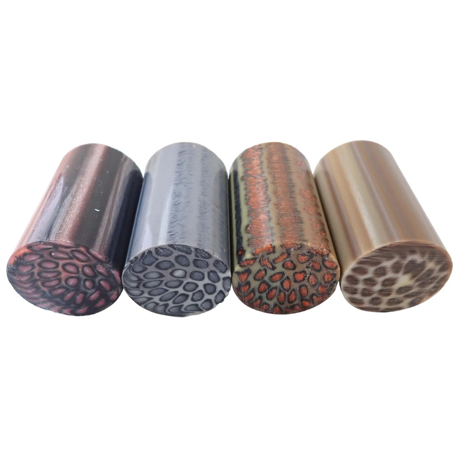 Leopard Polyester Turning Blanks - 63.5x39x39mm, Set Of 4 2 Leopard Polyester Turning Blanks - 63.5x39x39mm, Set Of 4 - Image 2