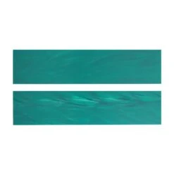 Teal Pearl Kirinite Acrylic Knife Scales (Pair) - 152.4x38.1x3.175mm