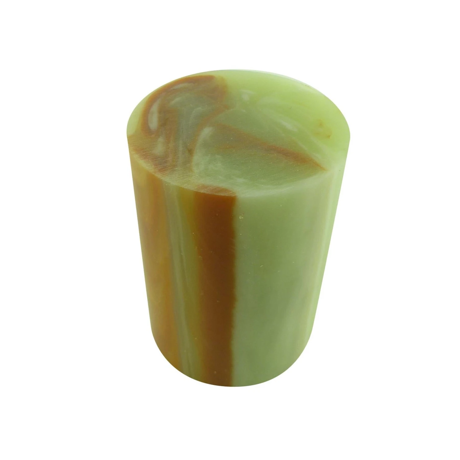 Jade Natural Polyester Turning Blank - 63.5x45x45mm, 2.5" X 1.75" 2 Jade Natural Polyester Turning Blank - 63.5x45x45mm, 2.5" X 1.75" - Image 2