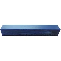 Deep Blue Pearl Acrylic Pen Turning Blank - 150x20x20mm, 6x3/4x3/4 In