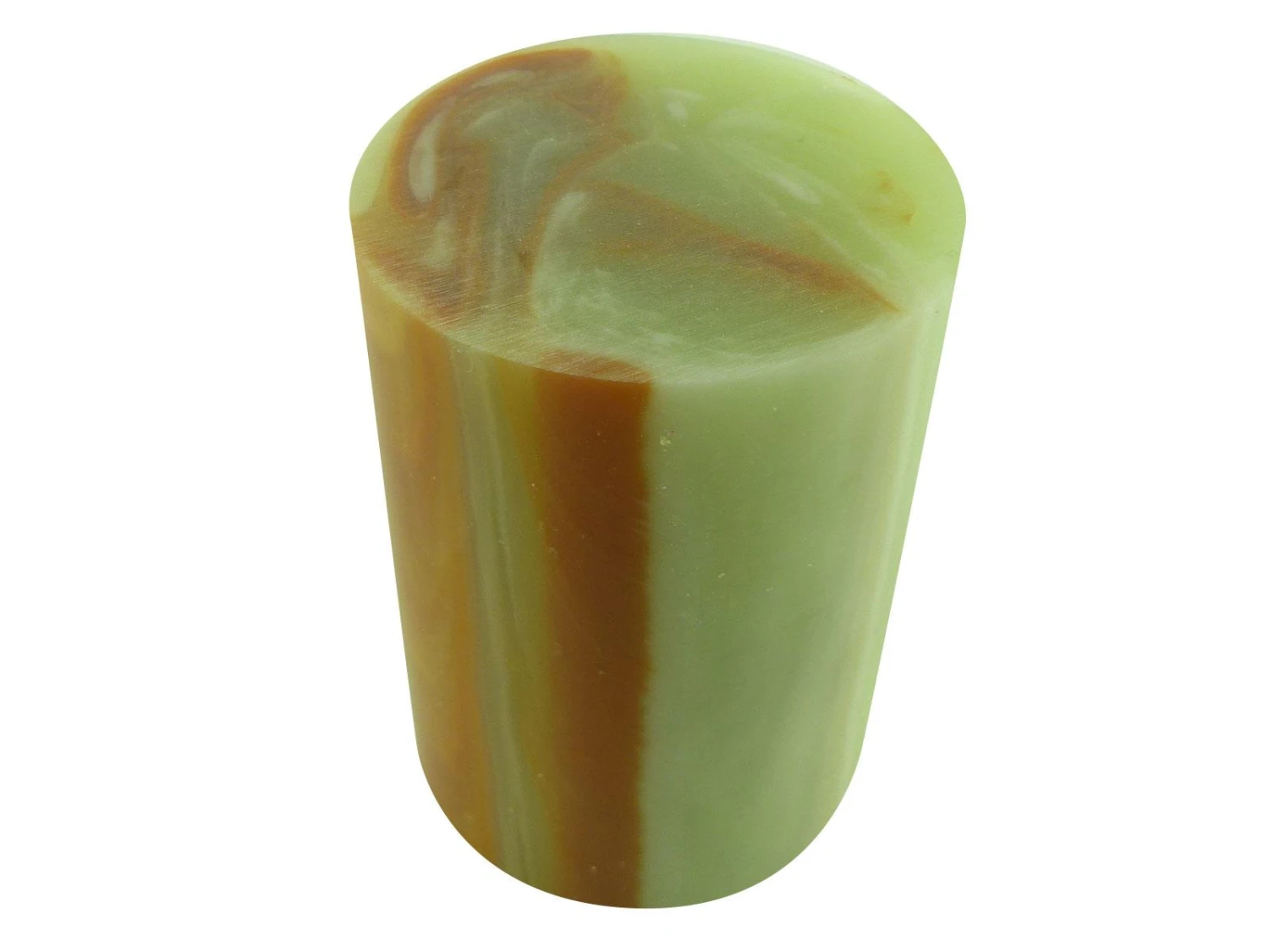 Jade Natural Polyester Turning Blank - 63.5x45x45mm, 2.5" X 1.75" 3 Jade Natural Polyester Turning Blank - 63.5x45x45mm, 2.5" X 1.75" - Image 3