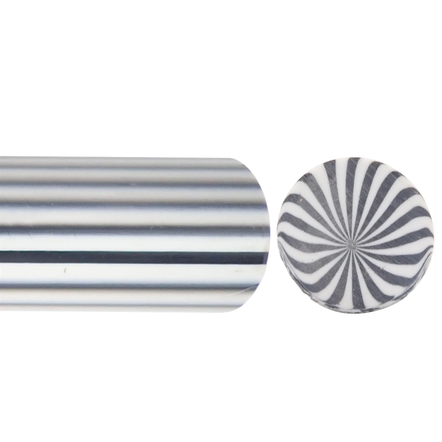 Zebra Polyester Turning Blank 2 Zebra Polyester Turning Blank - Image 2