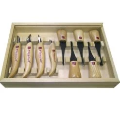 KN700 Deluxe Palm & Knife Set - Set Of 9 11 KN700 Deluxe Palm & Knife Set - Set Of 9 -Wood Supply Store ea27a72a 4ad9 4c01 9266 d4c225a6e56d