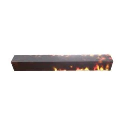 N16 Tortoiseshell Cellulose Acetate Pen Turning Blank - 150x20x20mm, 6x3/4x3/4 In